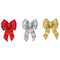 Seasons Choice Holiday Trims Assorted 7 Loop Christmas Bow 8.5 in. 6166 - alternate 1